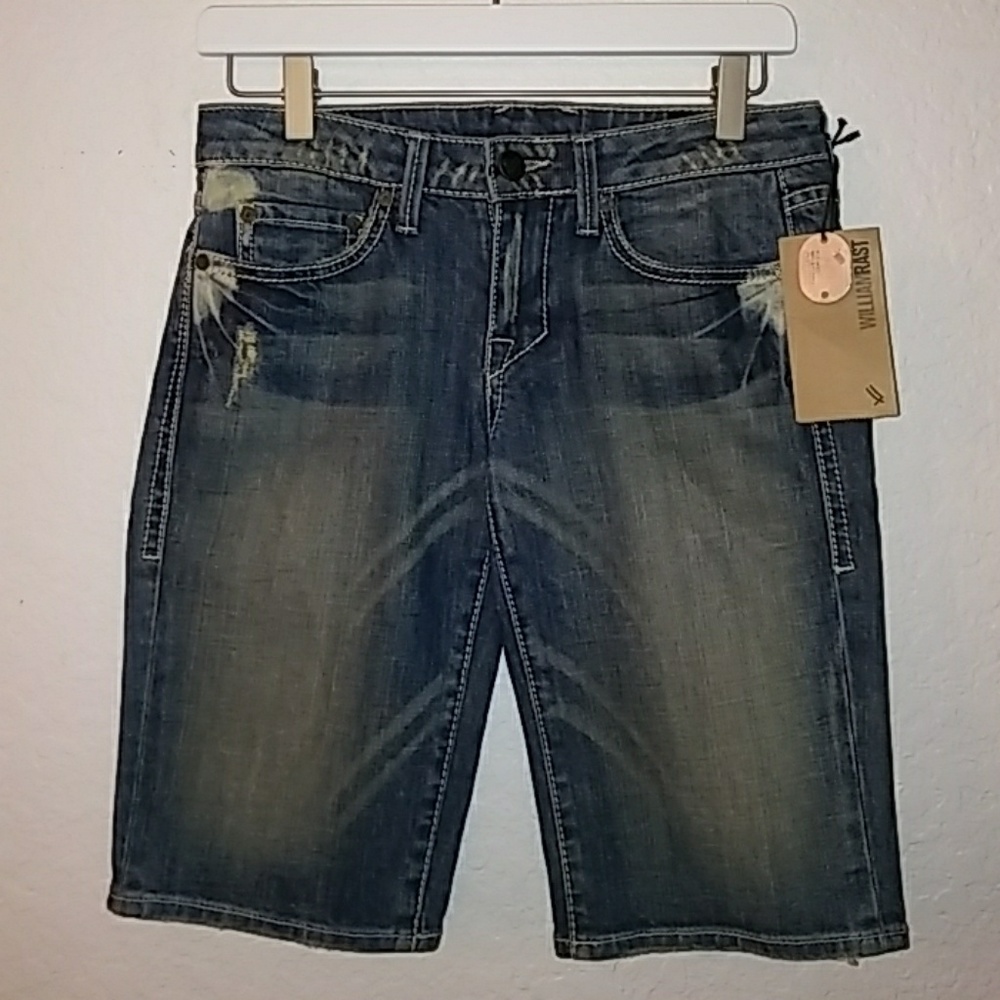 NWT William Rast Lola Skinny Cropped Shorts